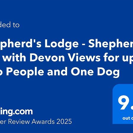 Shepherd'S Lodge - Shepherd'S Hut With Devon Views For Up To Two People And One Smaller Dog Wrangaton Luaran gambar