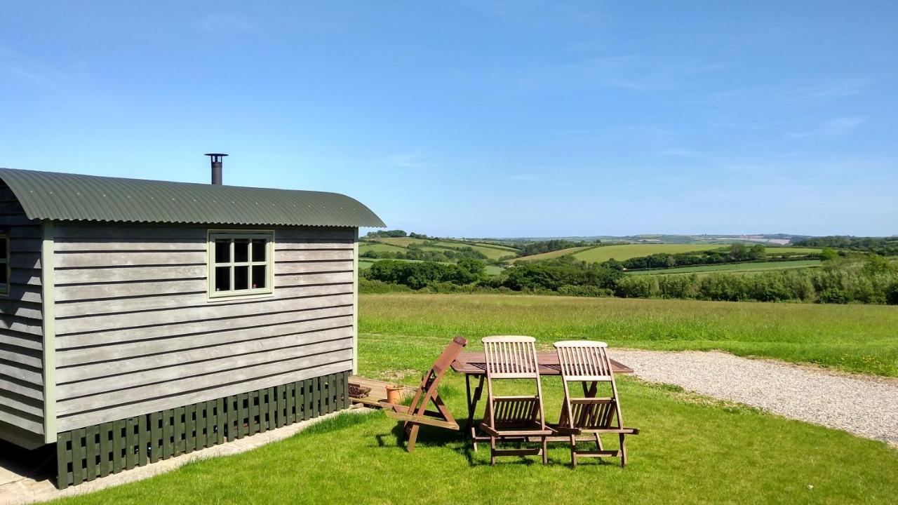 Shepherd'S Lodge - Shepherd'S Hut With Devon Views For Up To Two People And One Dog Wrangaton Luaran gambar